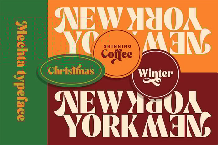 Feminine Fonts - Mechta