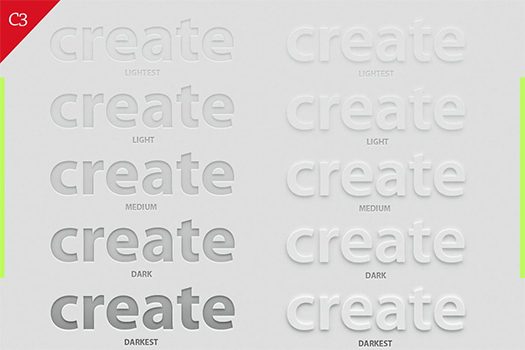 Pressed and Embossed