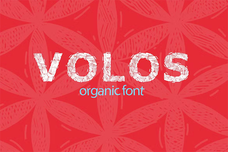 Volos - Organic Font